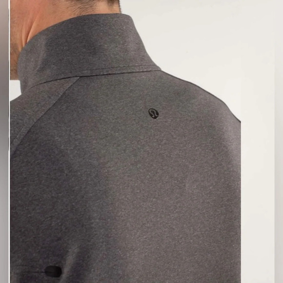 Lululemon Trainer Full- Zip Jacket in Heathered Soot Size L - Picture 3 of 10